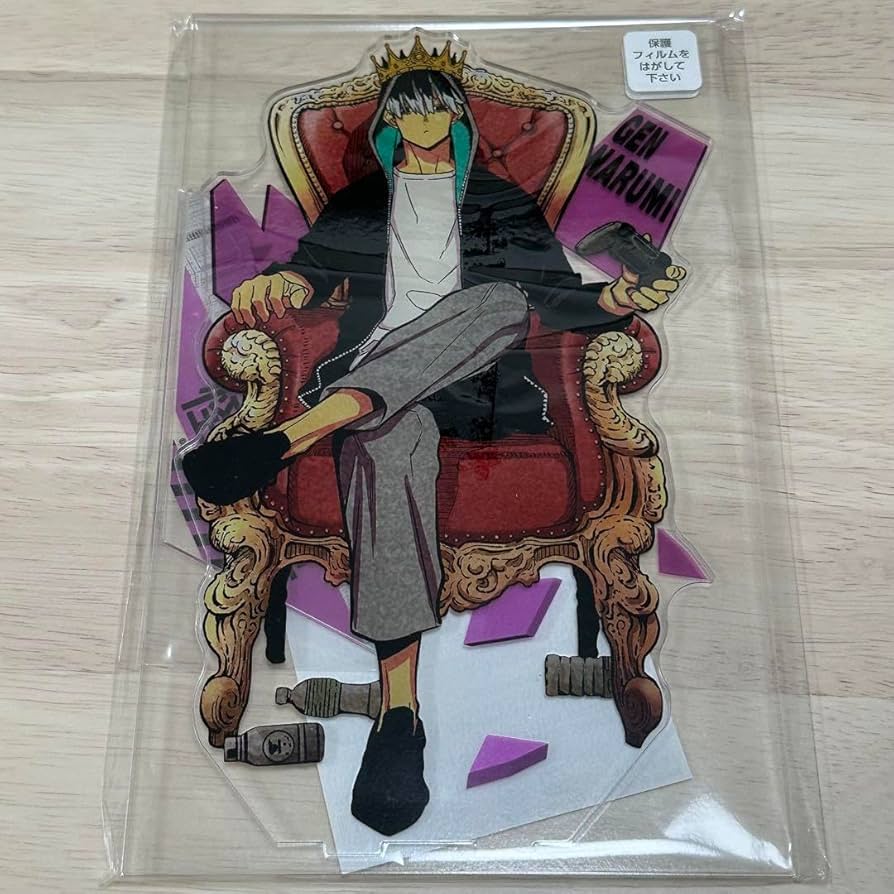 怪獣8号 アクリルMEGAフィギュア 原作 アクリルスタンド 鳴海弦 Amazon.co.jp: 怪獣8号 鳴海弦 アクリルMEGAフィギュア アクリル